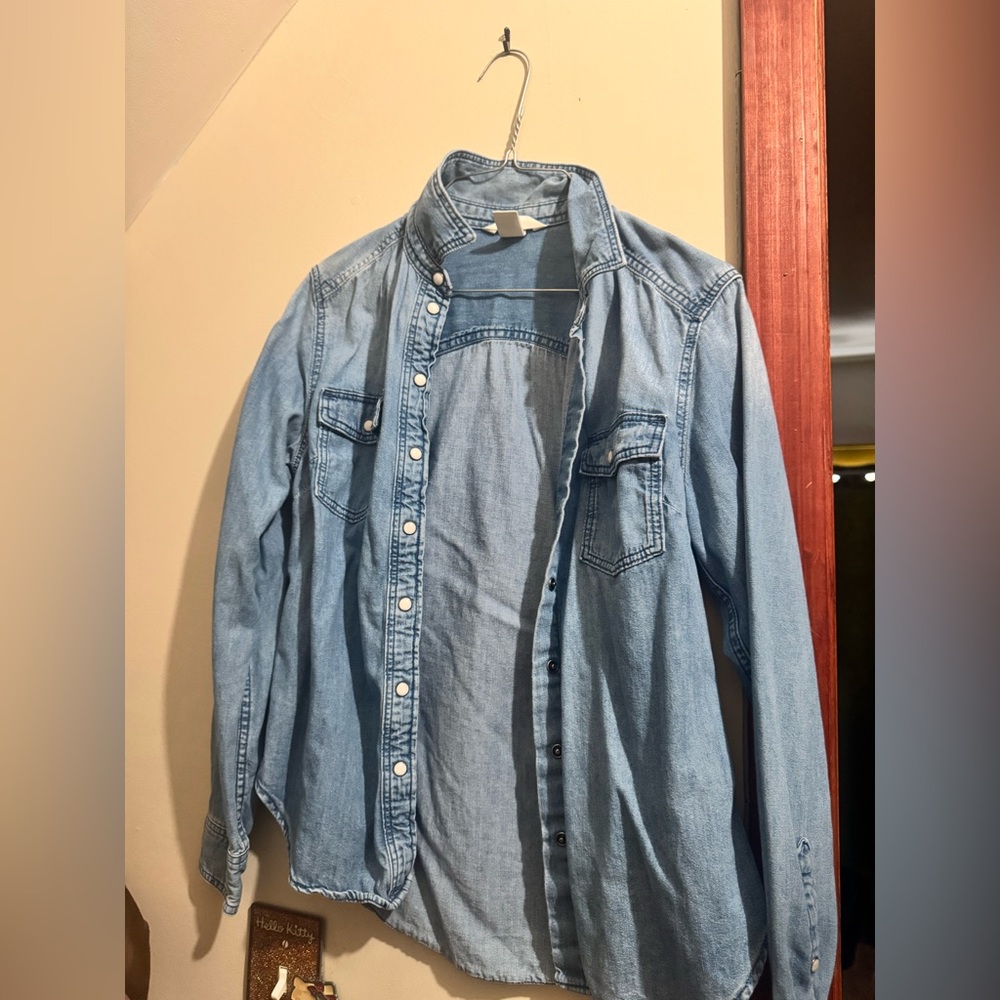 H&M Blue Button Down Shirt